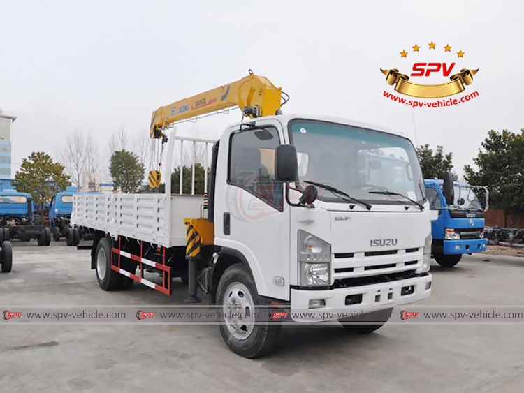 Boom Crane Truck ISUZU - RF